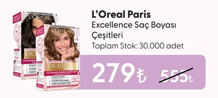 L'Oreal Paris Excellence Saç Boyası Çeşitleri