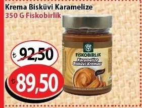 350 G Fiskobirlik Krema Bisküvi Karamelize