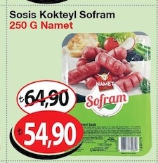 Sosis Kokteyl Sofram 250 G Namet
