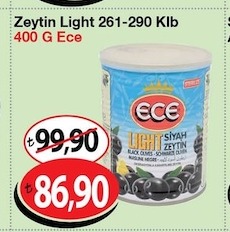 Zeytin Light 261-290 Klb 400 G Ece