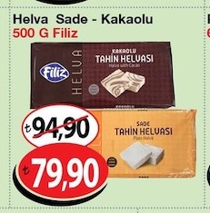 Helva Sade - Kakaolu 500 G Filiz