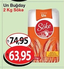 Un Buğday 2 Kg Söke