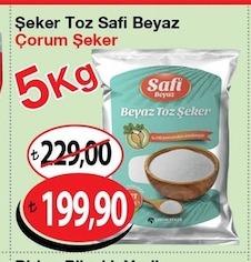 Şeker Toz Safi Beyaz Çorum Şeker