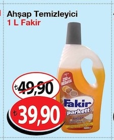 Ahşap Temizleyici 1 L Fakir
