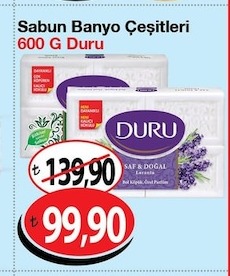 Sabun Banyo Çeşitleri 600 G Duru