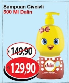 Şampuan Civcivli 500 Ml Dalin