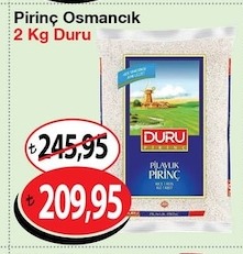Duru Pirinc Osmancik 2 Kg