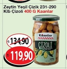 Zeytin Yeşil Çizik 400 G Kaanlar