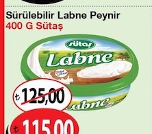 Sütaş Labne Peynir 400 G