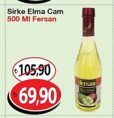 Sirke Elma Cam 500 Ml Fersan