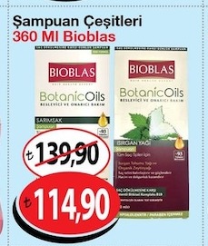 Bioblas Botanic Oils Saç Şampuanı 360 Ml