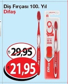 Diş Fırçası 100. Yıl Difaş