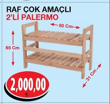 Raf Çok Amaçlı 2'Li Palermo