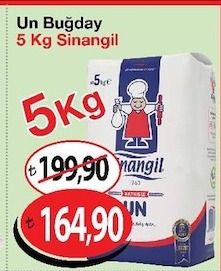 Sinangil Buğday Unu 5 Kg