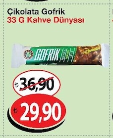 Çikolata Gofrik 33 G Kahve Dünyası