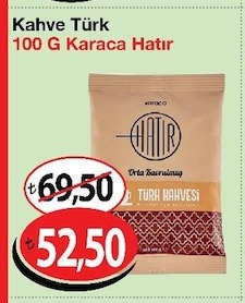Karaca Hatır Türk Kahvesi 100 G