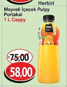 Meyveli İçecek Pulpy Portakal 1 L