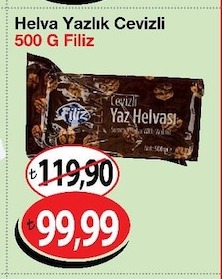Helva Yazlık Cevizli 500 G Filiz