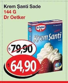 Dr. Oetker Krem Şanti Sade 144G