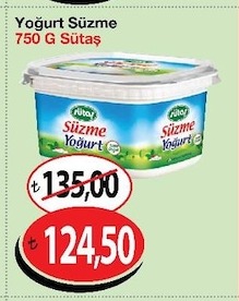 Sütaş Süzme Yoğurt 750 G