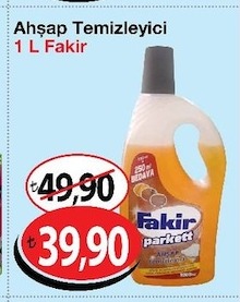 Ahşap Temizleyici 1 L Fakir