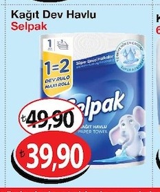 Selpak Kağıt Dev Havlu