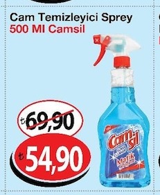 Cam Temizleyici Sprey 500 Ml Camsil