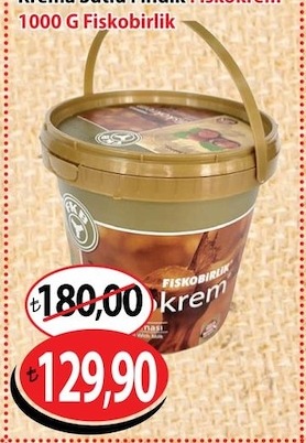 Fiskobirlik Kremasiz Sutlu Fistik Ezmesi 1000 G