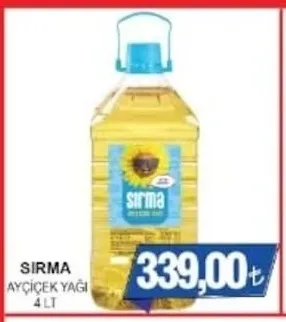 Sirma Ayçi̇Çek Yaği 4 Lt