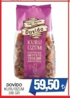 Dovi̇Do Kuru Üzüm 300 Gr