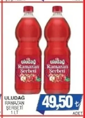 Uludağ Ramazan Şerbeti 1 Lt