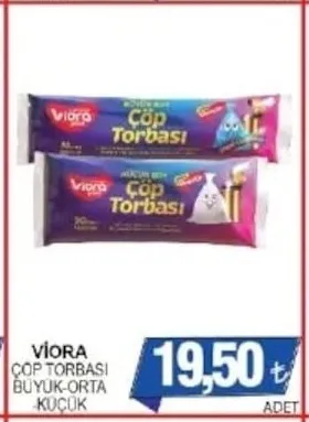 Vi̇Ora Çöp Torbasi Büyük-Orta Küçük