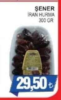 Şener İran Hurma 300 Gr
