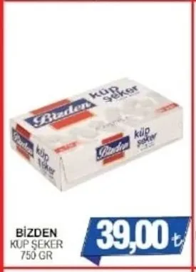 Bi̇Zden Küp Şeker 750 Gr