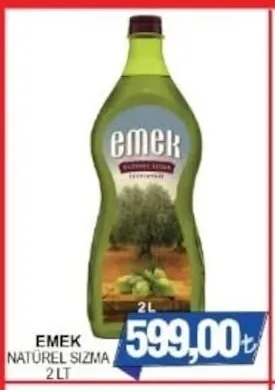 Emek Natürel Sizma 2 Lt