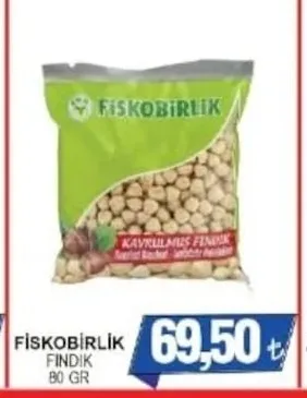 Fi̇Skobi̇Rli̇K Findik 80 Gr