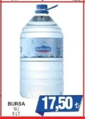 Bursa Su 5 Lt