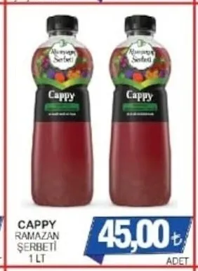 Cappy Ramazan Şerbeti 1 Lt
