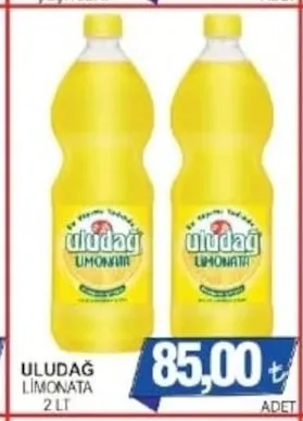 Uludağ Limonata 2 Lt