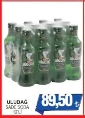 Uludağ Sade Soda 12'Li