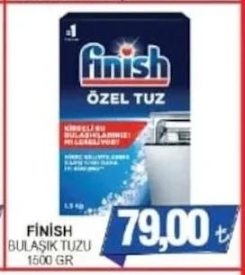 Fi̇Ni̇Sh Bulaşık Tuzu 1500 Gr