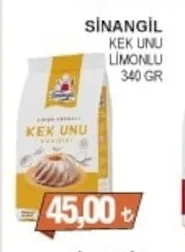 Sinangil Kek Unu Limonlu 340 Gr