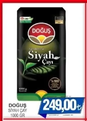 Doğuş Si̇Yah Çay 1000 Gr