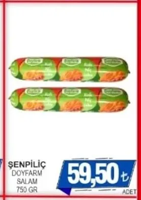 Şenpi̇Li̇Ç Doyfarm Salam 750 Gr