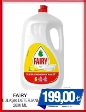 Fai̇Ry Bulaşik Deterjani 2600 Ml
