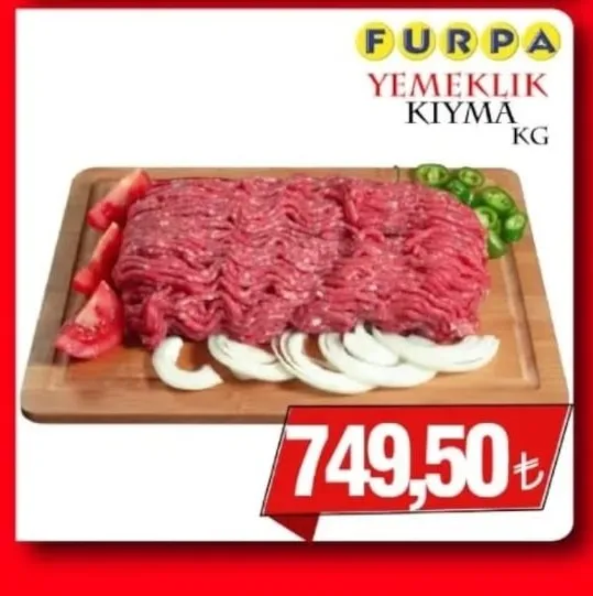 Furpa Yemeklik Kiyma Kg