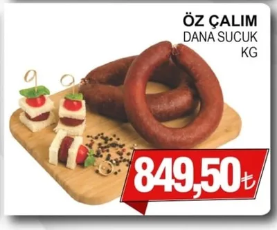 Öz Çalim Dana Sucuk Kg