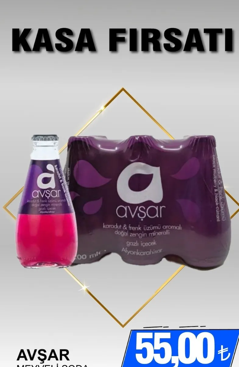 Avşar Meyveli Soda