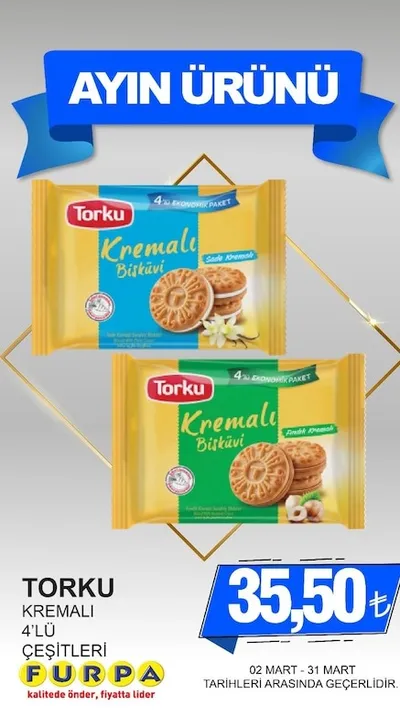 Torku Kremali 4'Lü Çeşitleri