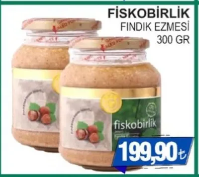 Fiskobirlik Fındık Ezmesi 300 Gr